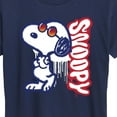 thumbnail image 3 of Peanuts - Graffiti Snoopy - Women's Short Sleeve Graphic T-Shirt, 3 of 6