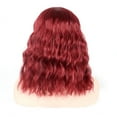 thumbnail image 2 of Nvzi-c Wig Curly Hair Wave Medium Temperament Wig Headgear(11.8in，A103), 2 of 2