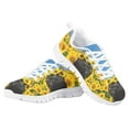 thumbnail image 4 of Pzuqiu Sunflower Kids Tennis Shoes Girls Size 11 Black Cat Breathable Running Sneakers Comfortable Walking Athletic Shoes, 4 of 5