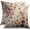 Blue Burnt Orange, variant on Peony Floral Pillow Covers 18X18 Set of 2, Pink Green Grey Flower Vintage Print Pattern Decorative Throw Pillow Covers Outdoor Farmhouse Rustic Cushion Cases Couch Sofa Bed Decor