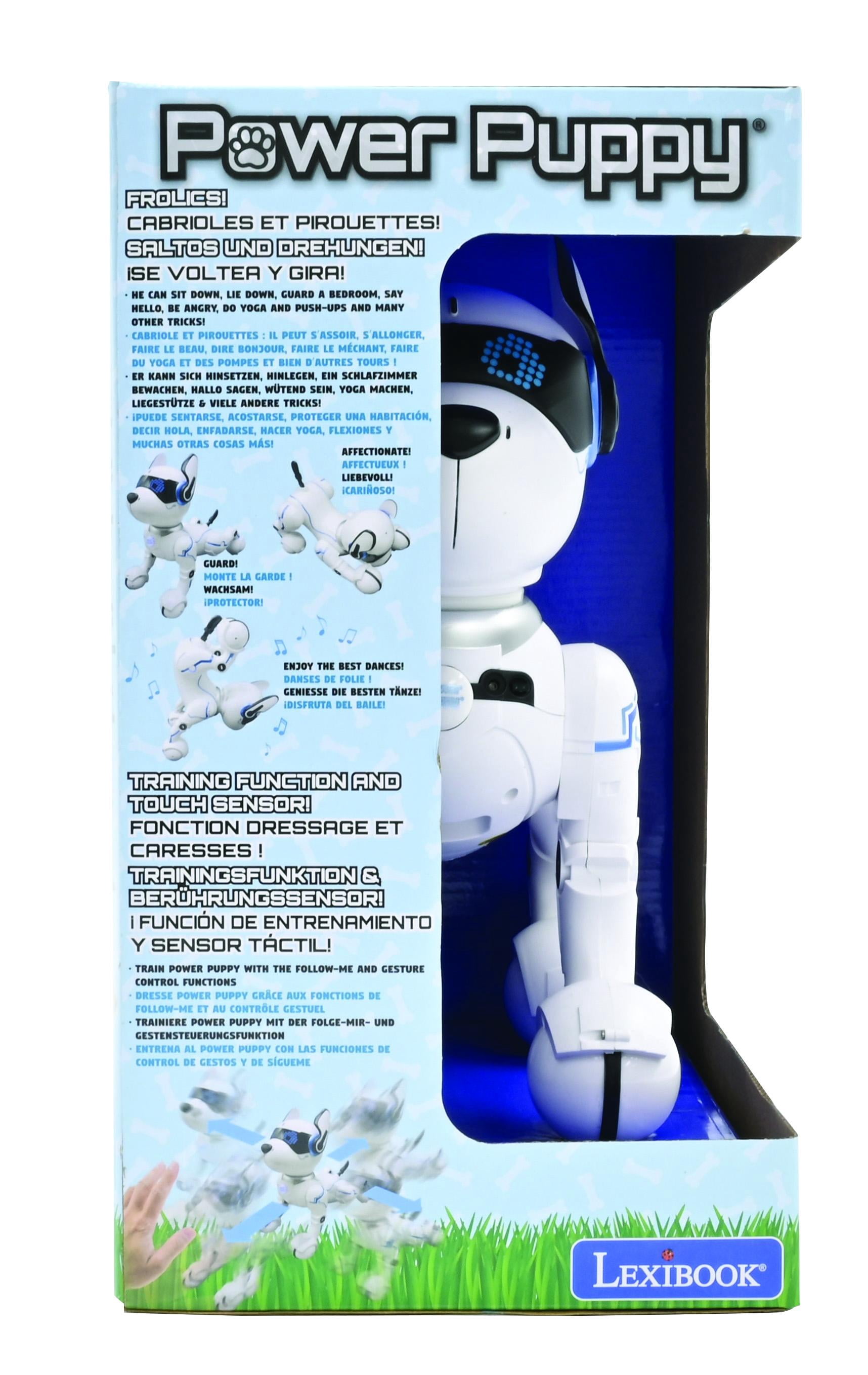 Lexibook Power Puppy Smart Robot Dog, Programmable and Rechargeable