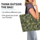 thumbnail image 2 of Disketp Green Skulls Bolsa Tote Estampada para Mujer, Bolso de Hombro y de Mano para Compras y Viajes, 2 of 8