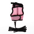 thumbnail image 1 of kurtrusly Hamster Rabbit Guinea Pig Rat Ferret Breathable Mesh Harness Leash Pink L, 1 of 9
