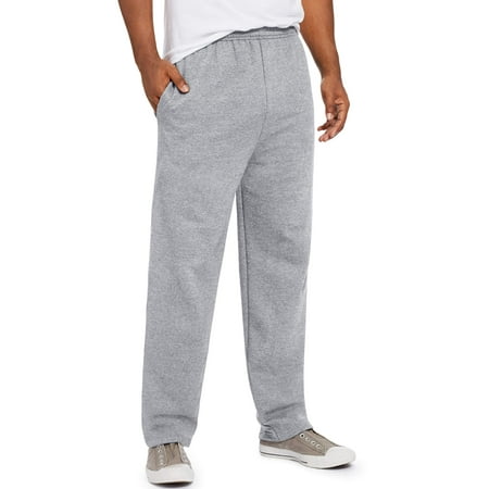 Hanes - Men's EcoSmart Fleece Sweatpant with Pockets - Walmart.com