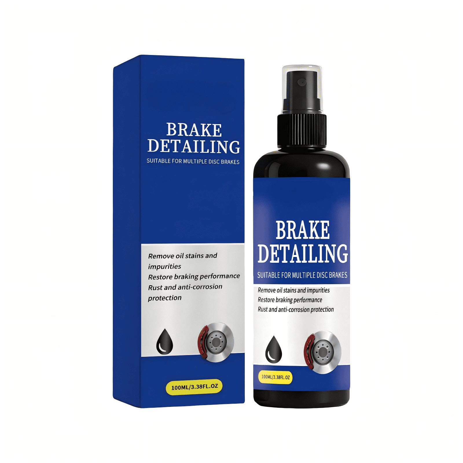 P&S Brake Buster Total Wheel Cleaner, Safely Removes Brake Dust
