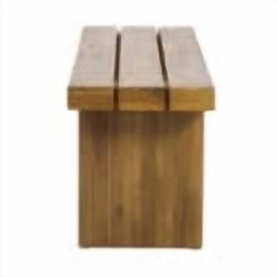 Outdoor Garden Rest Bench, Acacia Wood Outdoor Leisure Seat for Patio Garden, Teak