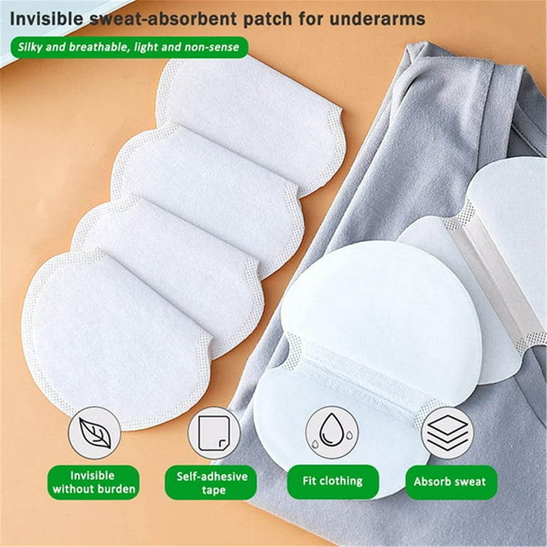 Gotyou 50Pack Underarm Sweat Pads, Armpit Sweat Pads For Women And