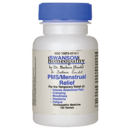 Swanson Pms/Menstrual Relief 100 Tabs