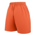 thumbnail image 4 of Men's 5-Inch Running Shorts Casual Lightweight Breathable Quick Dry Fabric with Drawstring Waist for Outdoor Jogging Gym Workout Daily Wear Mens Running Shorts,Saffron,L, 4 of 5
