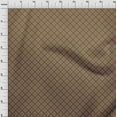 thumbnail image 4 of oneOone Cotton Poplin Twill Brown Fabric Geometric Sewing Material Print Fabric By The Yard 56 Inch Wide, 4 of 5