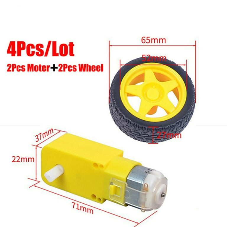 Tt motor smart car robot cheap gear motor