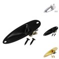 thumbnail image 4 of Replacement For Strat Stratocaster Electric Guitar Jack Plate 6.35mm 1/4" Boat Shaped Audio Connector Socket Panel, 4 of 9