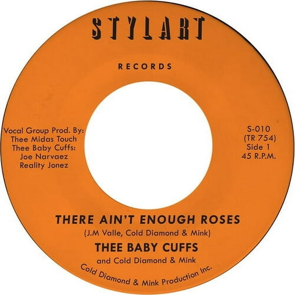 Thee Baby Cuffs - There Ain't Enough Roses - Orange - Music & Performance - Vinyl [7-Inch]