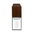thumbnail image 4 of OFM CL-H7215-MHG 72 in. Fulcrum Series Hutch with Doors, Office Cabinet for Storage, Mahogany, 4 of 5