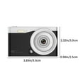 thumbnail image 3 of Digital Camera 1080P HD Photography Supports Up To 48MP Electronic Stabilization 16X Digital Zoom CCD Student Portable Camera, 3 of 9