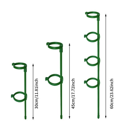 

10pcs Plant Support Stake Gardening Supplies Fixing Tool Reusable Grow Upright