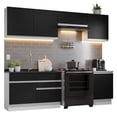 thumbnail image 1 of Cocina Integral Completa Glamy Madesa 260cm BN 04, 1 of 5