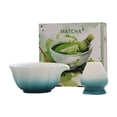thumbnail image 2 of Luioepy Overstock A 2-piece set of printed matcha gift box Japanese Tea Set Includes Matcha Bowl Large Content Matcha Kit With Matcha Whisk Holder Matcha Set For Tea Fans, 2 of 6