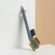 thumbnail image 2 of Cateissary Estufa Cepillo de limpieza Ventilador Alambre de metal Fregadero Pulido Mango Gancho Lavabo doméstico Fregado manual Suciedad Cocina y Comedor Gris, 2 of 6