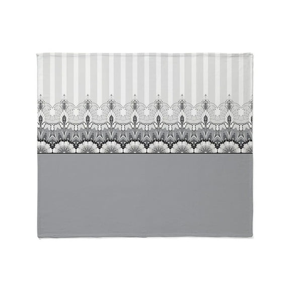 CafePress - Elegant Pattern Throw Blanket - Soft Fleece Throw Blanket, 50"x60" Stadium Blanket