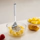 thumbnail image 5 of Triturador de patatas de acero inoxidable | Herramienta de prensado manual para cocina doméstica | Trituradora de alimentos de mano duradera | Mango ergonómico resistente a la oxidación | Fácil de, 5 of 9