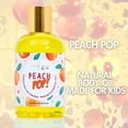 thumbnail image 4 of Peach Pop Kids Body Oil - 4 oz by LatherGreen, 4 of 11