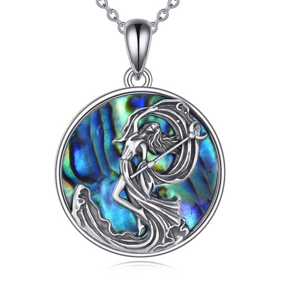Andromeda Goddess Women's Sterling Silver Necklace Andromeda Women's Jewelry