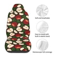 thumbnail image 5 of Vsdgher Red Fruit Automotive Seat Covers for Cars Trucks and SUVs – Car Seat Covers for Truck Seat Protectors Set of 2, 5 of 7