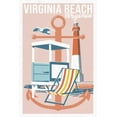 thumbnail image 4 of Virginia Beach, Virginia, Letterpress Anchor (1000 Piece Puzzle, Size 19x27, Challenging Jigsaw Puzzle for Adults and Family, Made in USA), 4 of 4