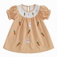 thumbnail image 1 of Gubotare Robe en Tulle pour Filles Robe Papillon pour Bébé Fille Tutu à Volants Sans Manches Robes Robe de Fête 12 18 Mois (Rouge,12-18 Months), 1 of 7