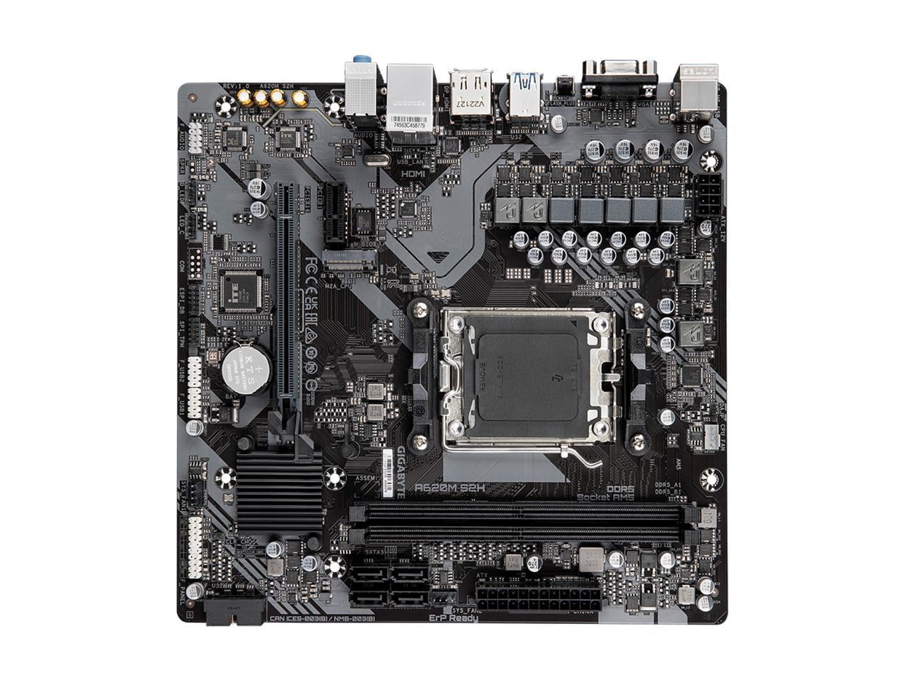 Gigabyte Ultra Durable Micro ATX AMD Motherboard, A620M S2H