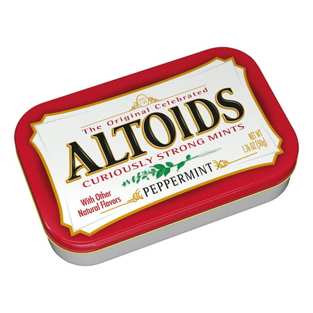 Altoids Breath Mints, Classic Peppermint, 1.76 Oz Tin - Walmart.com