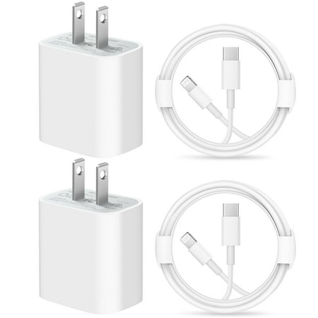 iPhone 14 11 12 13 Fast Charger-20W PD USB C Charger-Super Fast Charger-High Speed Phone Charger with 6FT Cable Compatible with iPhone 14/14Pro/13/13 Pro/12/12Pro/XS/Max/XR/X/8/8 Plus-White