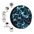 thumbnail image 4 of Fotbe Lightning Funda de Llanta de Repuesto con Estampado, Engrosada, Ajuste Universal para Jeep, Remolque, RV, SUV, Camión-15 inch, 4 of 6
