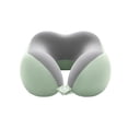 thumbnail image 1 of Memory Foam Neck Pillow For Travel Home Ergonomic Support Comfortable Polyester Cushion Airplane Train Car Relaxation, 1 of 1