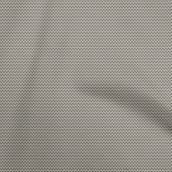 oneOone Viscose Chiffon White Fabric Geometric Quilting Supplies Print Sewing Fabric By The Yard 42 Inch Wide