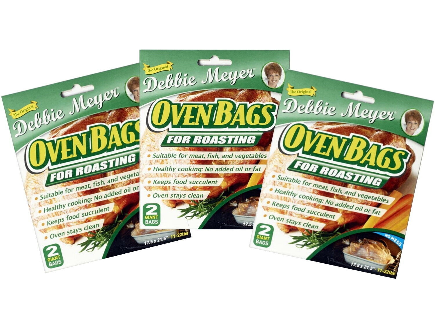 Debbie Meyer Oven Roasting Bags Pack 6 Giant Bags