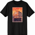 thumbnail image 3 of It Derry Sunset Poster Art Men's Black Crew Neck Short Sleeve Tee-Large, 3 of 4
