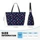 thumbnail image 4 of Easygdp Sea Jellyfish Bolsa de Viaje de Playa de Gran Capacidad, Bolsa Tote Perfecta para la Playa, Escapadas de Fin de Semana y Viajes, 4 of 7