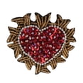 thumbnail image 2 of s en Forma de Corazón s de Hierro Lentejuelas Apliques Bordados para Decoración Camiseta Jeans Sombrero Baoblaze Parche con cuentas de lentejuelas, 2 of 8