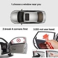 thumbnail image 4 of 4 PCS Car Safety Antiskid Hammer - Dual Steel Small Emergency Class/Window Punch Breaker Auto Rescue Disaster Escape Life-Saving Hammer Tool, 4 of 6