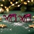 thumbnail image 7 of European-style Imitation Metal Deer Statue Set of 2 – Antique Finish Desktop Sculpture for Entryway Porch Garden Shelf Decor, 7 of 7