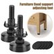 thumbnail image 2 of Muyoka Atopoler 5pcs Niveladores de Muebles 0.75-1.5 Pulgadas Altura Ajustable Muebles Patas Mesa Silla Niveladores para Hogar Oficina Gabinete Armario Librería Muyoka Hogar, 2 of 7