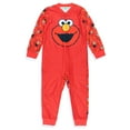 thumbnail image 4 of Sesame Street Elmo Pajamas Toddler Soft Fleece Footless Sleeper One Piece PJ, 4 of 7