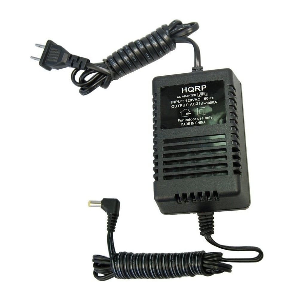 HQRP 21V AC Adapter for BACK 2 LIFE Continuous Motion Massager