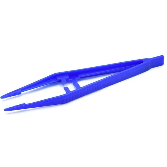 PEACNNG Disposable Tweezers for Jewelry, Arts & Crafts Clinical First Aid Schools, medical consumables accessories plastic tweezers.