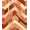 Orange, Pattern 1, variant on ODIKA 4'x6' Machine Washable Non-Slip Area Rug, Geometric Burnt Orange High Traffic Rug, Orange, 1096283
