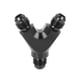 thumbnail image 1 of Conector Giratorio de Línea tubo de Combustible Unique Bargains AN6 3 Vías aleación negro, 1 of 1