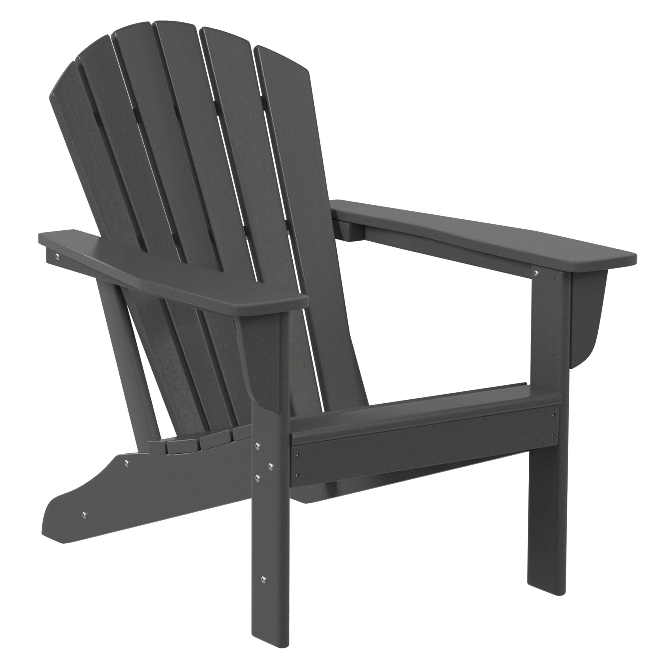 WestinTrends Dylan Outdoor Adirondack Chair, Gray