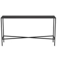 thumbnail image 5 of Pemberly Row Contemporary 55" Blackened Bronze Metal Console Table, 5 of 8